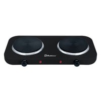 Parrilla Eléctrica 2 Quemadores Disco PEKM-2000 HN